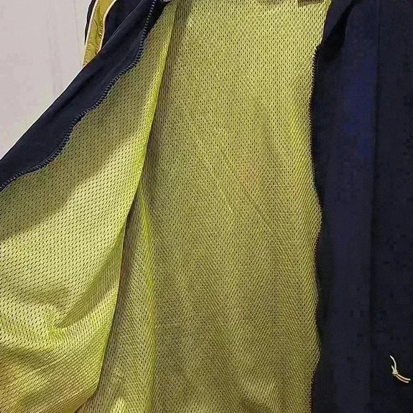 Vintage Classic Plus by Lauren Brooks Blue Windbreaker Jacket Size 22/24W - Picture 4 of 6